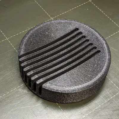 Khay Đựng Xà Phòng Tròn (Round Soap Dish) Tối Giản