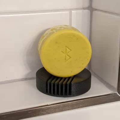 Khay Đựng Xà Phòng Tròn (Round Soap Dish) Tối Giản