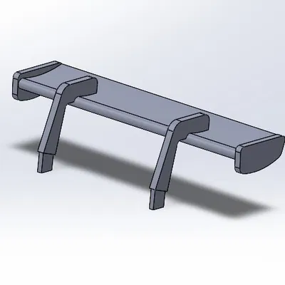 Spoiler cho Carrera 132 Porsche 911 GT3 R (992)