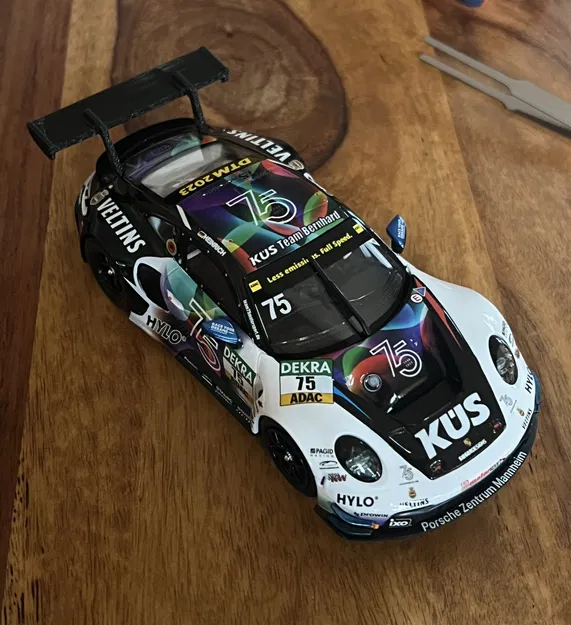 Spoiler cho Carrera 132 Porsche 911 GT3 R (992) - Image 2