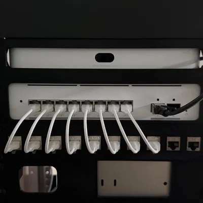 Bát gắn mini rack 10" cho USW Pro XG 8 PoE - 10" Mini Rack Mount