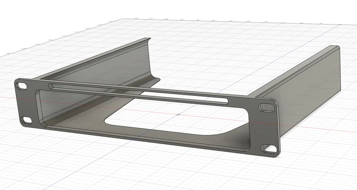 Bát gắn mini rack 10" cho USW Pro XG 8 PoE - 10" Mini Rack Mount - Image 2