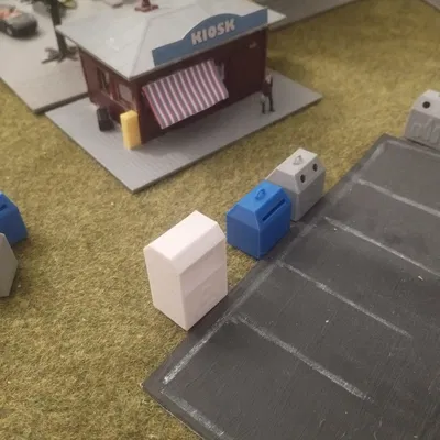 Container tái chế H0 – có & không đáy