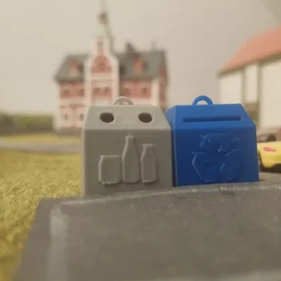 Container tái chế H0 – có & không đáy