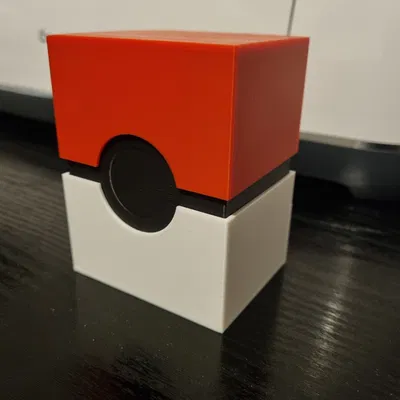 Hộp đựng bài Pokemon dạng Pokeball (size-collection-to-be) mỏng hơn