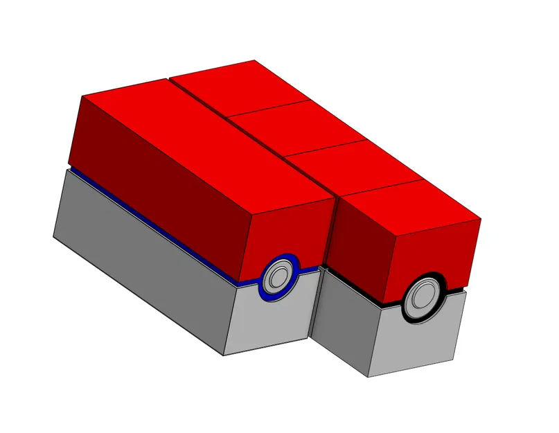 Hộp đựng bài Pokemon dạng Pokeball (size-collection-to-be) mỏng hơn - Image 3