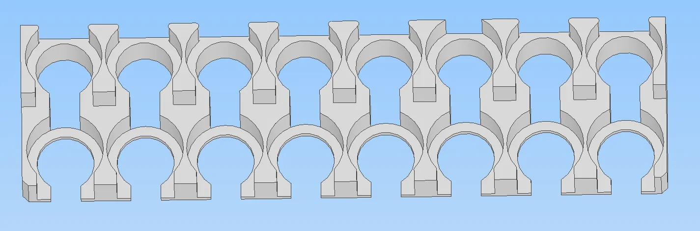 Kệ đựng chai sơn 30mm/25mm (Paint Bottle Racks) - Image 2