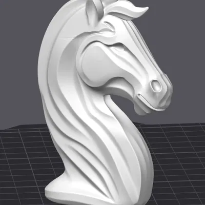Busta koně (tượng bán thân ngựa)