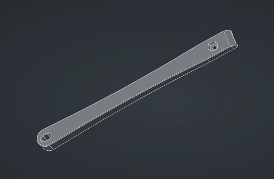 Tay cầm in 3D cho lưỡi 2UUL DA28 Flatcut - Image 3