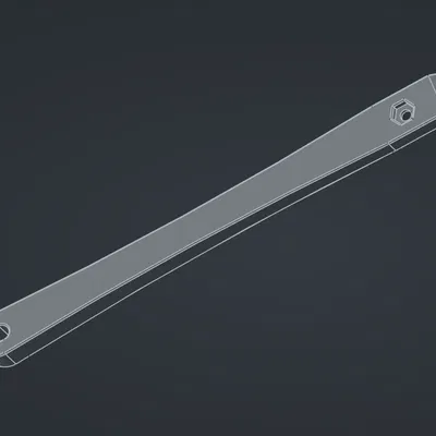 Tay cầm in 3D cho lưỡi 2UUL DA28 Flatcut