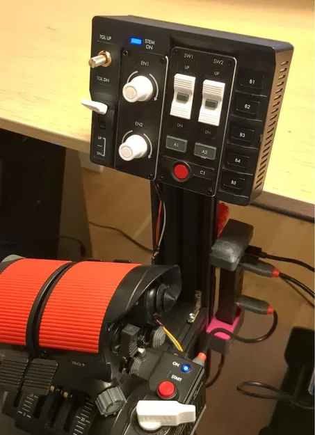 Tấm plate gắn VKB STECS STEM lên mount Hiking HOTAS 3060 - Image 1