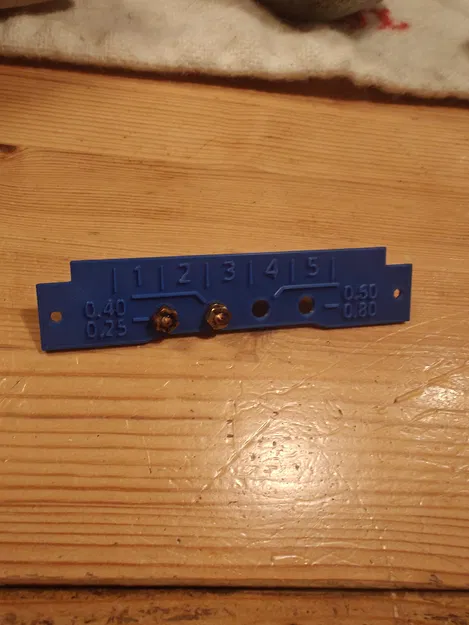 Bảng nhãn MMU3/MMU2s kèm holder cho nozzle E3D V6 - Image 1