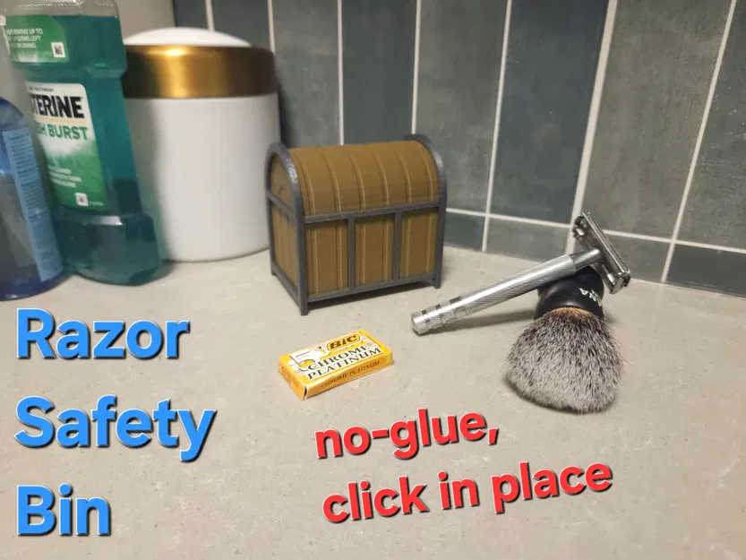 Hộp An Toàn Bỏ Lưỡi Dao Cạo (Razor Safety Bin) - Image 1