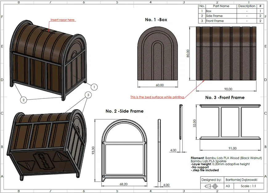 Hộp An Toàn Bỏ Lưỡi Dao Cạo (Razor Safety Bin) - Image 3