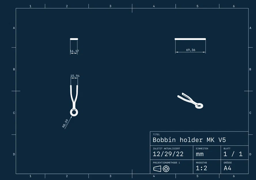 Giá giữ bobbin nhỏ gọn, hữu dụng - Image 3