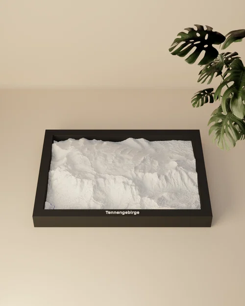 Tennengebirge, Áo - Mô hình thu nhỏ 3D - Image 1
