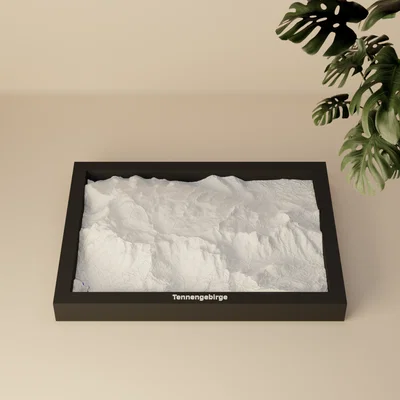 Tennengebirge, Áo - Mô hình thu nhỏ 3D