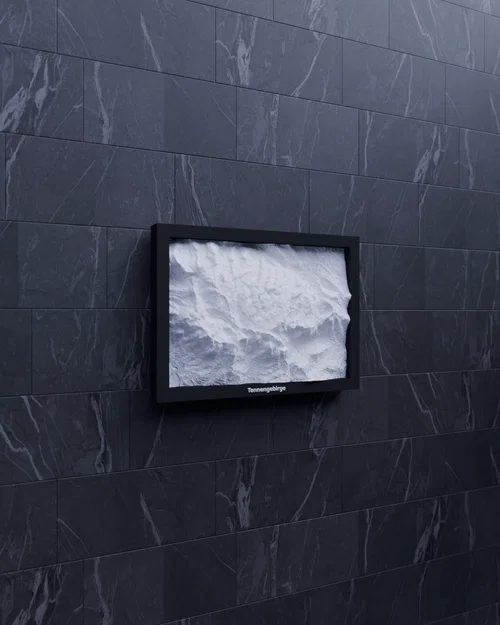 Tennengebirge, Áo - Mô hình thu nhỏ 3D - Image 3