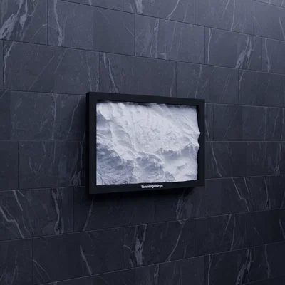 Tennengebirge, Áo - Mô hình thu nhỏ 3D