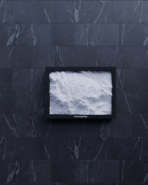 Tennengebirge, Áo - Mô hình thu nhỏ 3D - Image 4