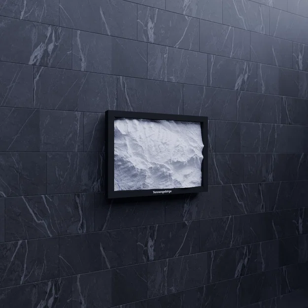 Tennengebirge, Áo - Mô hình thu nhỏ 3D - Image 6