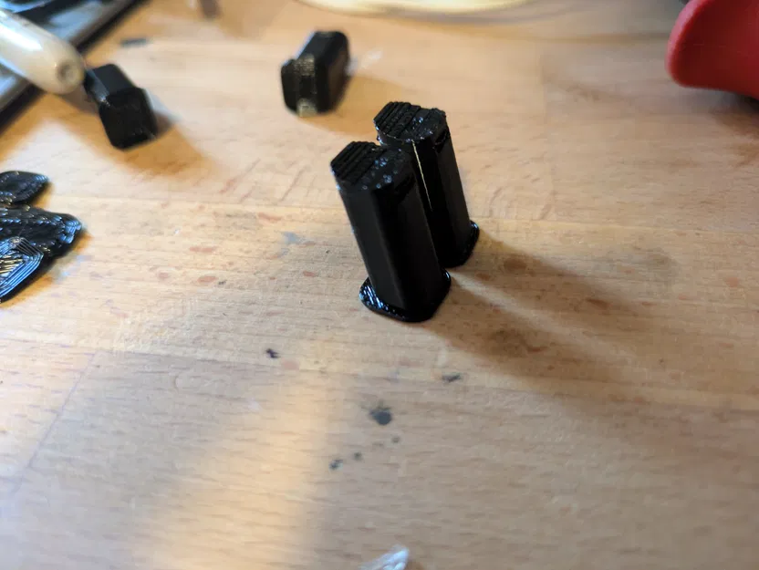 Điểm gắn zip tie (hoặc nút vent) cho DK Riser – Blazecut Mount cho X1C - Image 2