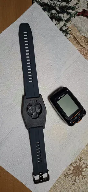 Adapter đeo cổ tay Bryton/Garmin để đeo máy tính xe đạp GPS - Image 1