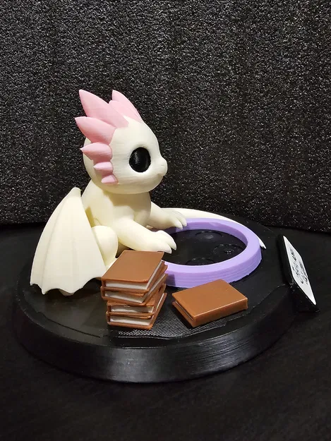 Nestguard Book Counter – Rồng chibi đếm sách với trứng nam châm - Image 7