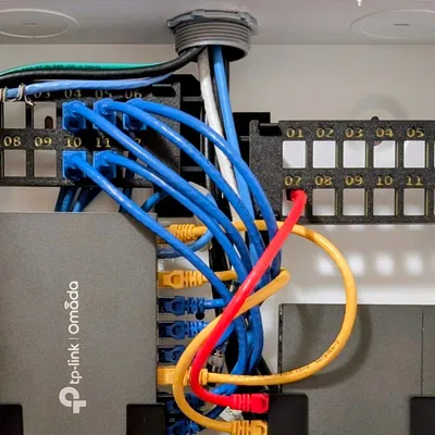 Bảng Patch Panel Keystone (12 cổng)