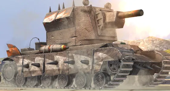 Smasher (WoT Blitz) – Mô hình xe tăng - Image 1