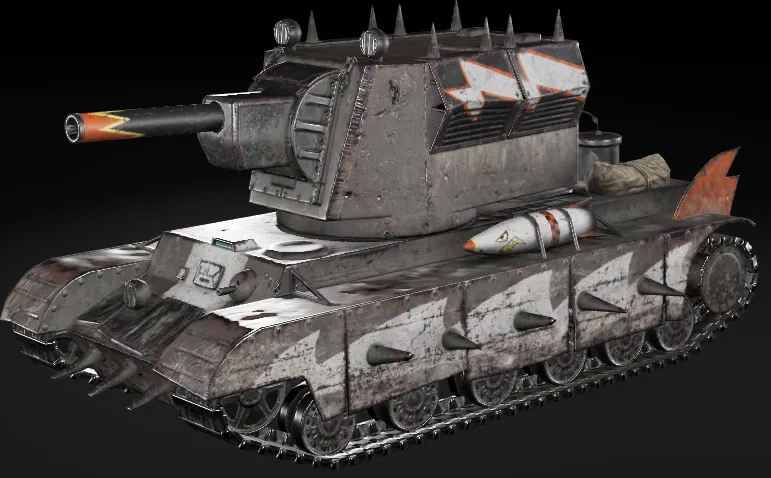 Smasher (WoT Blitz) – Mô hình xe tăng - Image 3
