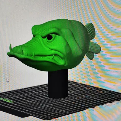 Mô hình cá pike cho dân câu cá