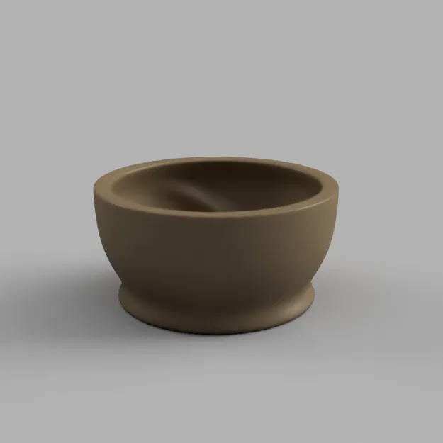 Chén đựng xà phòng cạo râu (Shaving soap bowl) - Image 1