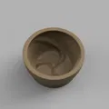 Chén đựng xà phòng cạo râu (Shaving soap bowl) - Thumbnail 2