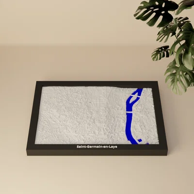 Saint-Germain-en-Laye, Pháp - Mô hình 3D thu nhỏ