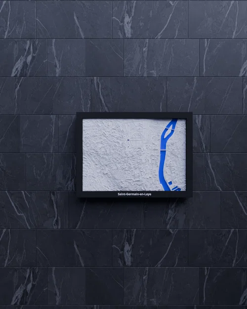 Saint-Germain-en-Laye, Pháp - Mô hình 3D thu nhỏ - Image 5