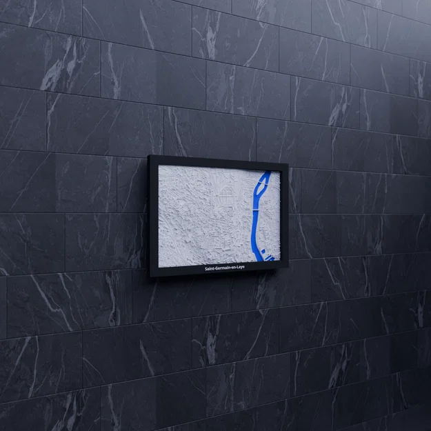 Saint-Germain-en-Laye, Pháp - Mô hình 3D thu nhỏ - Image 6