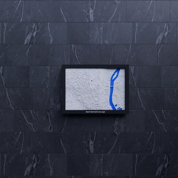 Saint-Germain-en-Laye, Pháp - Mô hình 3D thu nhỏ - Image 7