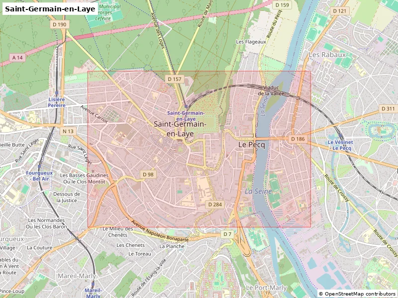 Saint-Germain-en-Laye, Pháp - Mô hình 3D thu nhỏ - Image 8