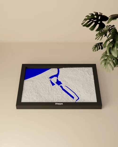 Dieppe, Pháp - Mô hình thu nhỏ 3D - Image 3