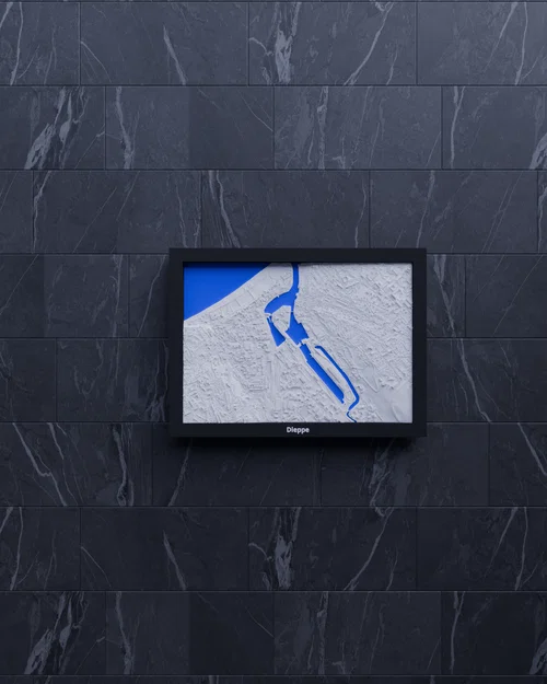 Dieppe, Pháp - Mô hình thu nhỏ 3D - Image 5