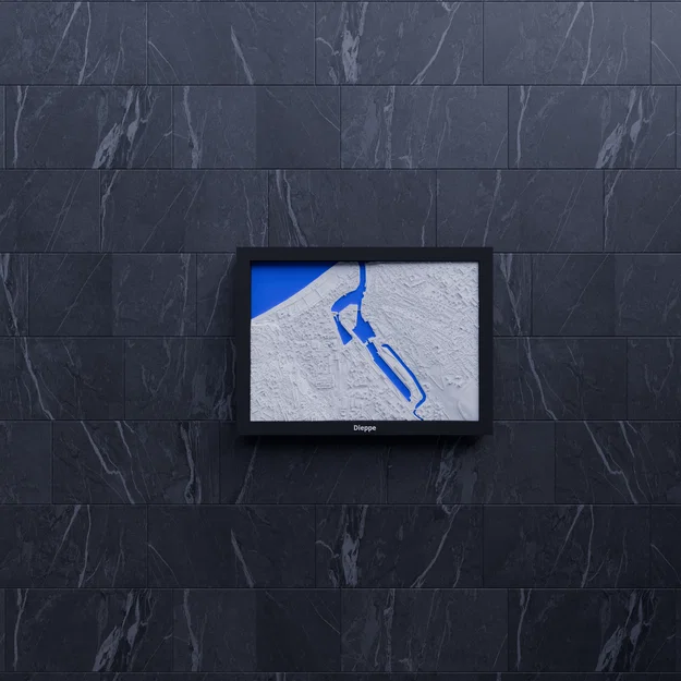 Dieppe, Pháp - Mô hình thu nhỏ 3D - Image 7