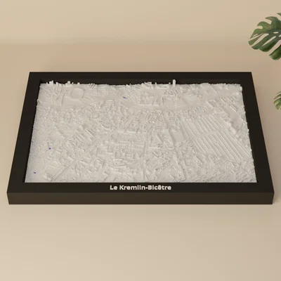 Le Kremlin-Bicêtre, France - Mô hình thu nhỏ 3D