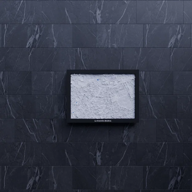 Le Kremlin-Bicêtre, France - Mô hình thu nhỏ 3D - Image 7