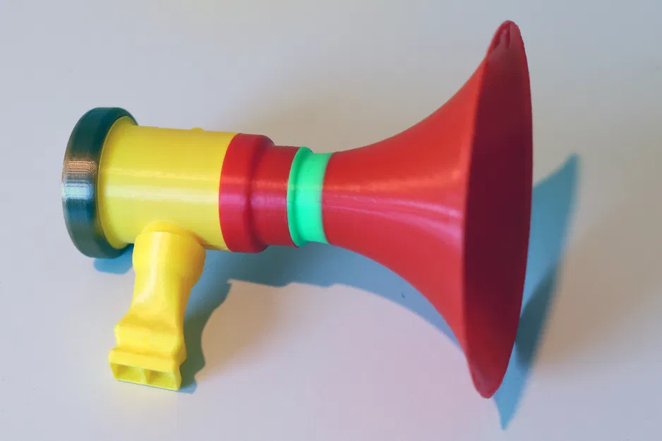 DruLuSchKo cỡ M – Membran-Pfeife/Tröte (Membrane whistle - horn M) - Image 1