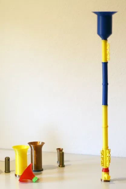 DruLuSchKo cỡ M – Membran-Pfeife/Tröte (Membrane whistle - horn M) - Image 14