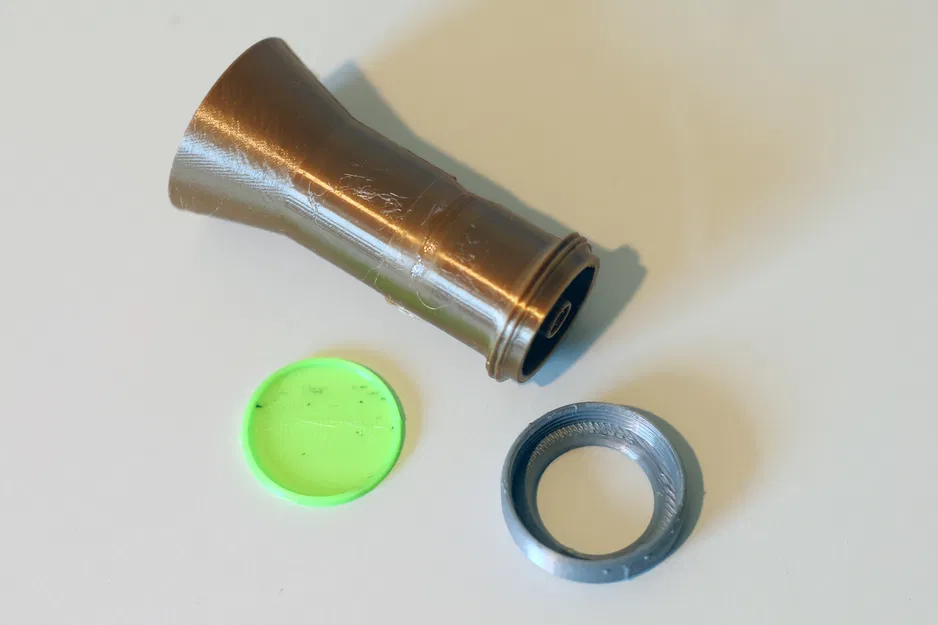 Membran-Pfeife - Tröte S / Membrane whistle - horn S - FS DruLuSchKo S - Image 4