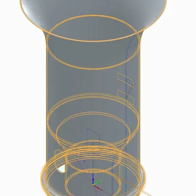 Membran-Pfeife - Tröte L / Còi màng - kèn L - FS DruLuSchKo L