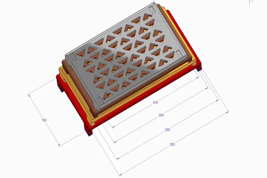 Bàn xếp chồng tiết kiệm chỗ kèm vớ chân (Space-saving stackable tables with socks) - Image 3