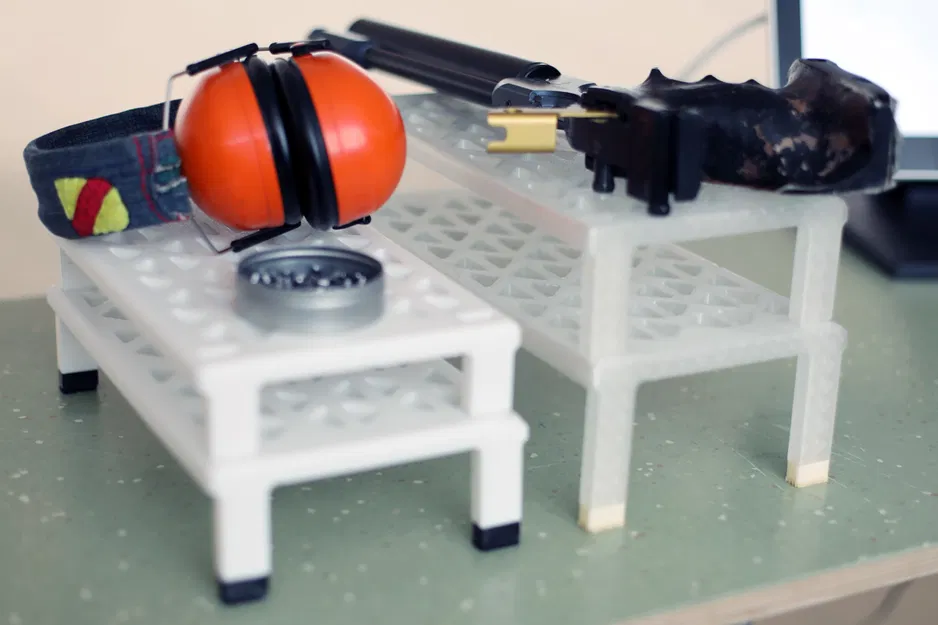 Bàn xếp chồng tiết kiệm chỗ kèm vớ chân (Space-saving stackable tables with socks) - Image 14